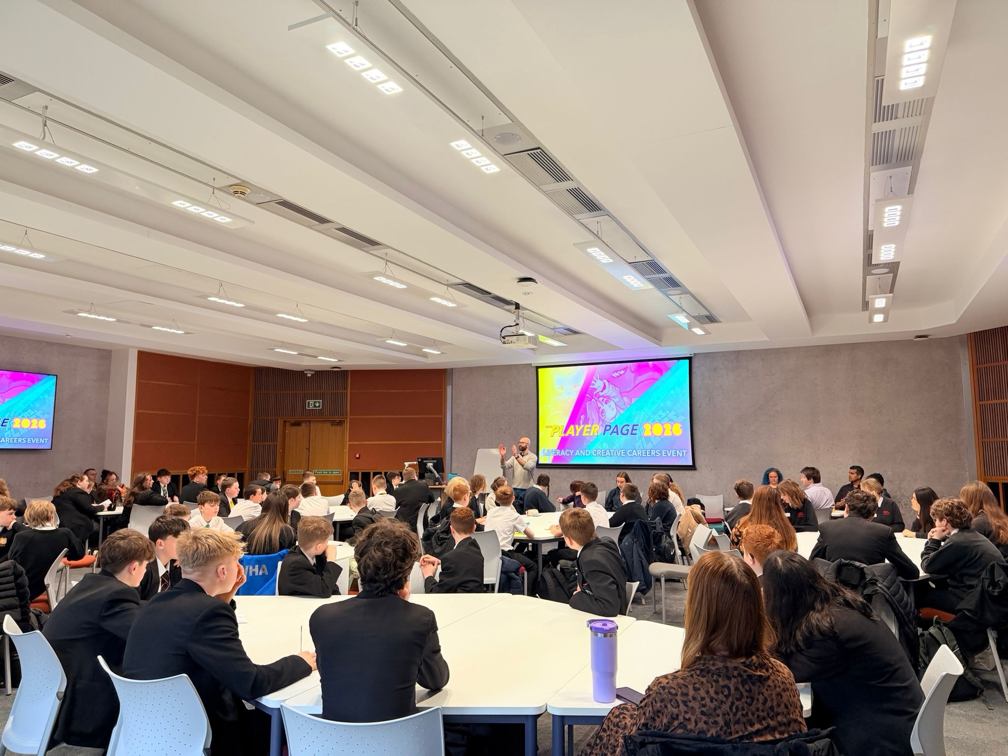 Conference presentation at the event
